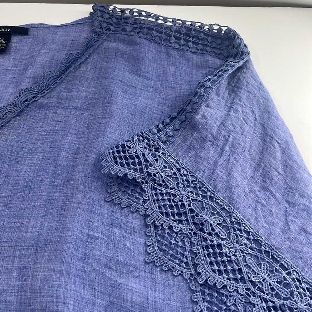 Cejon Lace-Trimmed Cover Up - Picture 10 of 15
